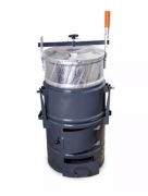 PARNIK WĘGLOWY OCYNK 100L/60L z szamotem lub bez