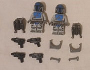 LEGO dwie figurki Star Wars Mandalorian Loyalist sw1164