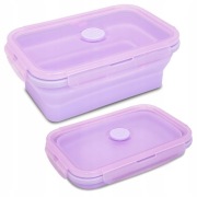 ŚNIADANIÓWKA SILIKONOWA 800 ml PASTEL PEA COOLPACK