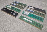 Zestaw 8x Pamięć RAM DDR3 DDR4 MIX 8GB 4GB HyperX Samsung ADATA GoodRAM