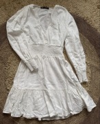 Lniana Sukienka ZARA xs