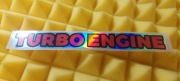 TURBO ENGINE NAKLEJKA STICKERS