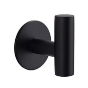 2x Wieszak haczyk samoprzylepny czarny loft