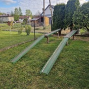 Tunel, najazd samochodowy ogrodowy