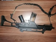 airsoft gun g36- cm011 + akcesoria na zdjęciu