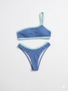 Dwuczęściowy strój kąpielowy Bikini Swimwear Light Blue
