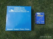 Tarcze ATE klocki EBC nowe tył opel vectra fiat saab