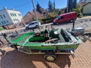 Łódź typu Romana - 4,3m + Yamaha 25KM + przyczepa