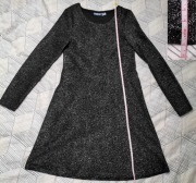 Sukienka dziewczęca błyszcząca