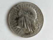 10 zł głowa kobiety 1932 rok srebro 750