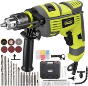 Wiertarka udarowa elektryczna 710 W 13mm Akcesoria 