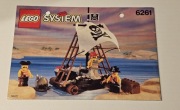LEGO PIRATES  6261  sama instrukcja 