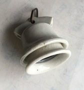 Stara porcelanowa oprawka do żarówki  lata 20-e XX w