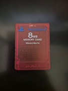 Karta Pamięci do PlayStation 2 czerwona.