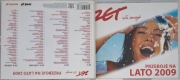 CD Radio Zet, Tylko Wielkie Przeboje na lato 2009. 4 płyty CD