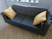 Sofa / kanapa 2-osobowa Grafitowa 