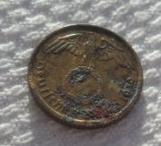 Niemcy III Rzesza 5 fenigów reichspfennig 1939 G Karlsruhe Baden KM# 91