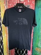 Granatowa bawełniana męska koszulka T-shirt na krótki rękaw The North Face