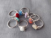 Zestaw pierścionków