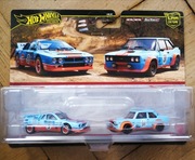 Hot wheels 2 pak Premium Lancia Rally 037 i Fiat 131 Abarth GULF