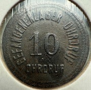 10 Pf Ohrdruf GefangenLager Fe