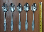 Łyżki posrebrzane Hefra