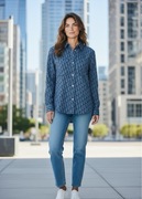 DIOR KOSZULA JEANSOWA JEANS LOGOWANA CHRISTIAN NOWA METKI L DAMSKA