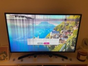 LG43UK6400PLF (uszkodzona matryca) + MAGICK PILOT