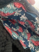 Torebka z włóczki czarna