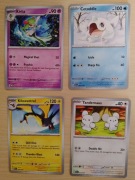 4 karty MCdonalds 2023 Kirlia - Cetoddle - Kilowattrel - Tandemaus