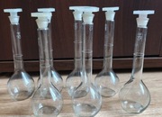 Kolbki szklane 50 ml z korkiem