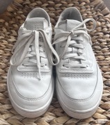 Białe skórzane sneakersy REEBOK - rozmiar 39 - dł. wkładki 25 cm