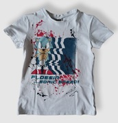 George Sega Sonic the Hedgehog T-Shirt bawełna biały 140-146cm