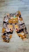 Bamboo wzorzyste piękne spodnie bambusowe L-3XL