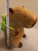 PLUSZOWA KAPIBARA Z PLECAKIEM PLUSZAK MASKOTKA PRZYTULANKA MIĘKKA ZABAWKA