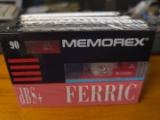 kasety magnetofonowe x4 MEMOREX FERRIC IEC TYPE 1 dBS+C90 NOWE