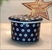 Maselniczka hermetyczna wodna dzwonkowa ceramika Bolesławiec