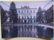Puławy-Siedziba Instytutu Rolniczego.Fotopocztówka z obiegu lata 1960te.