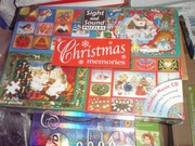 Puzzle 4x250 BOŻE NARODZENIE, Christmas Memories +CD