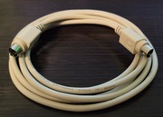 Kabel wideo Mini DIN 4 pin S-Video nieużywany 1,8m