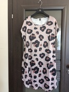 Lekka sukienka w panterkę XL/XXL nowa 