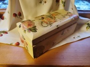 Pudełko decoupage na herbatę