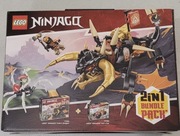 ZESTAW 2 in 1 LEGO 71782 Ninjago Smok Ziemi+ 71780 Samochód ninja Kaia