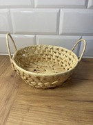 Pleciony koszyk dekoracyjny do przechowywania