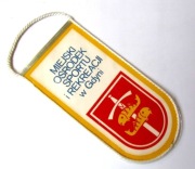 Proporczyk MOSiR Gdynia Herb Miejski Ośrodek Sport