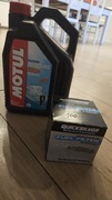 Zestaw olej MOTUL OUTBOARD TECH 10W40, FILTR QUICKSILVER