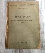Zbiór zadań z rysunku technicznego maszynowego 1963 rok PRL