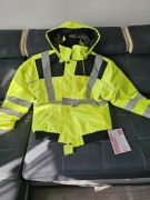 KURTKA ROBOCZA OSTRZEGAWCZA ENGELBERT STRAUSS + GRATIS KOSZULKA