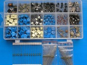 elementy elektroniczne komplet