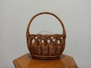 KOSZYK wiklinowy MINI na zakupy ŚWIECONKĘ zakupy